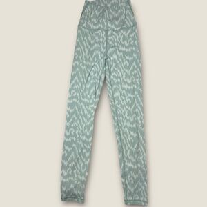 Aerie Offline Mint Green Patterned‎ Leggings size XSP